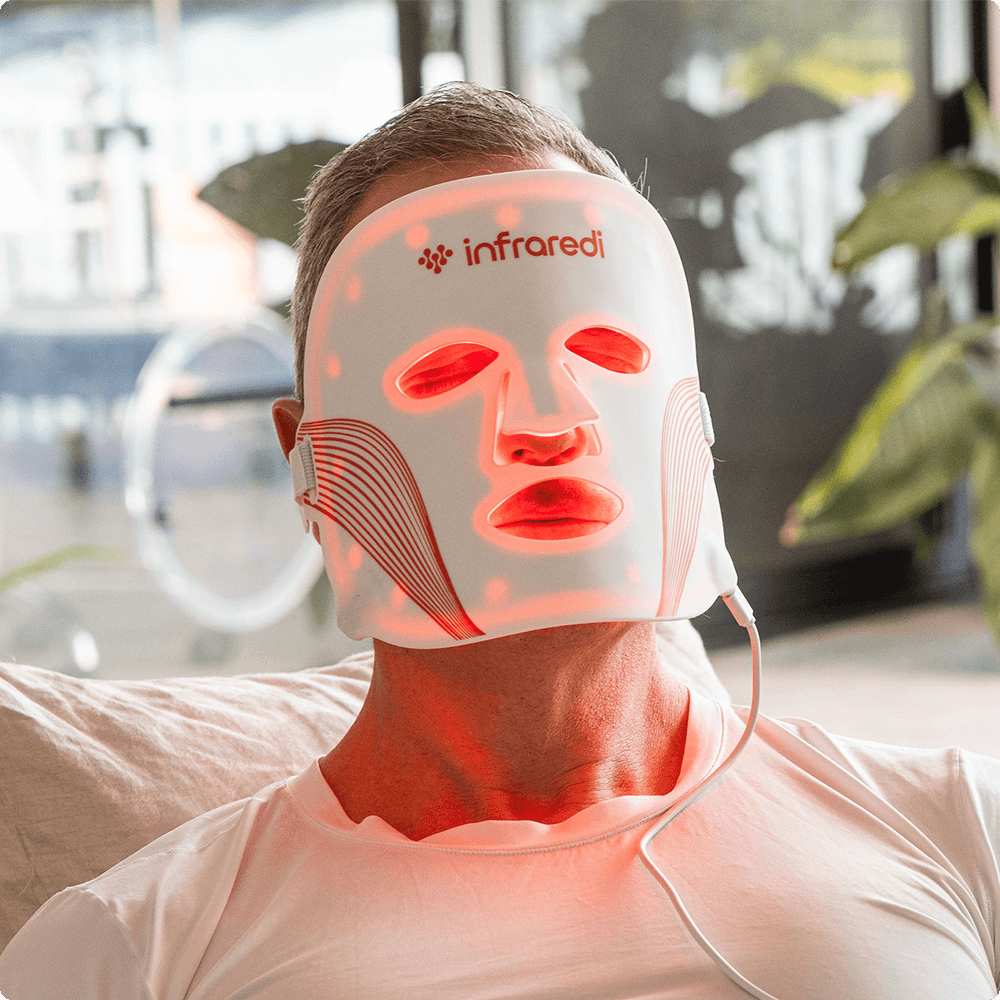 Infraredi LED Light Therapy Mask Light Therapy Lamps Infraredi